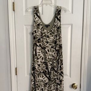 Tie-Dye Sleeveless Maxi Dress